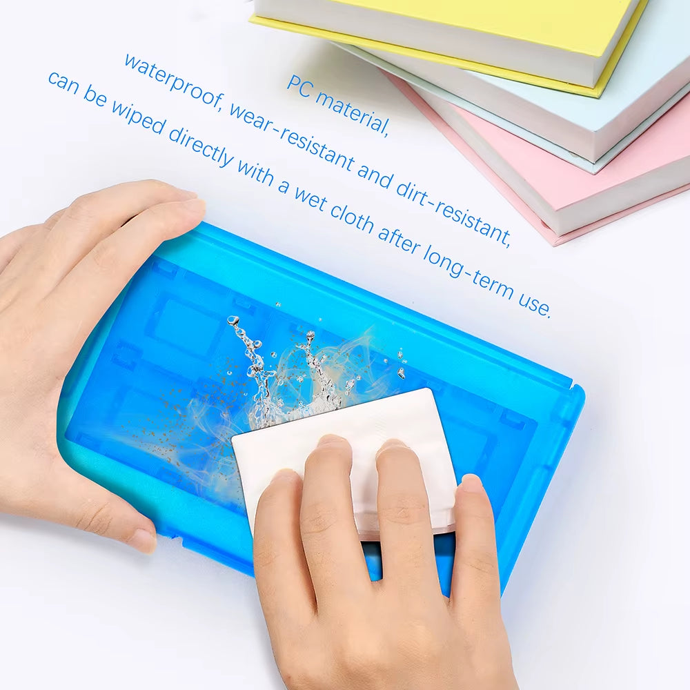 With Logo 24 in 1 Game Card Hard Case for Nintendo Switch Oled Portable Storage Box Ns Lite Protective Cover Travel Accessories