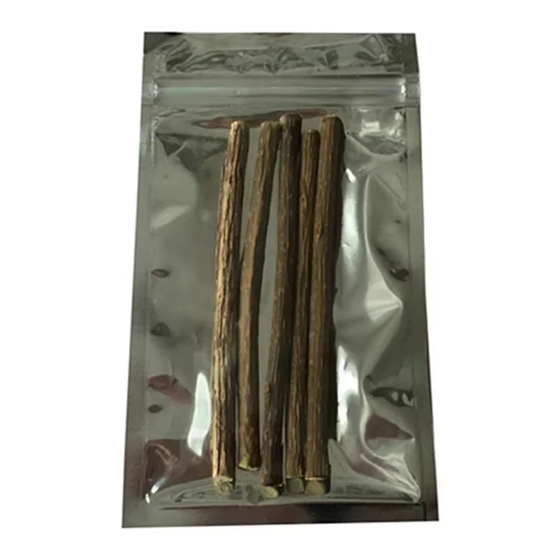15Pcs Pet Cat Toys Natural Catnip Cat Molar Stick Mint Caught Bite Excited Rods Silvervine for Cat Teeth Cleaning Treating