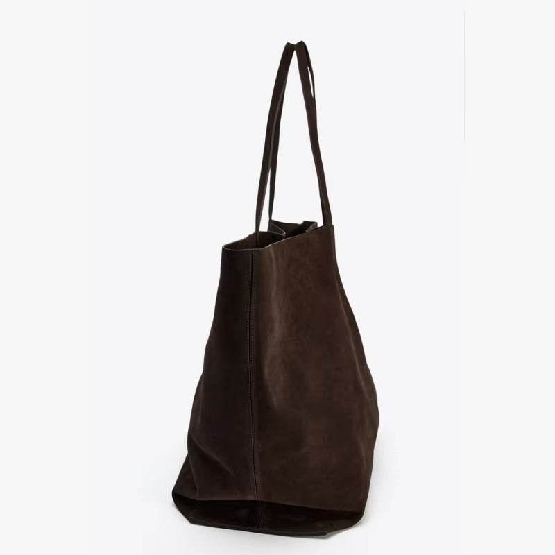 WOMEN'S LARGE SUEDE BAG, Luxury Designer New Tote Bag for Everyday Style, Large Capacity Fashion Shoulder Handbag for Ladies