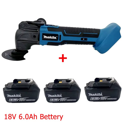Brushless Quick Release Oscillating Tool Multi Functional Tool Renovator Electric Trimmer Compatible for 18V Battery