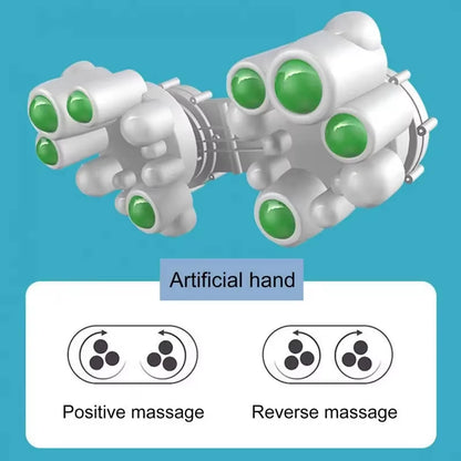 Multi Functional Neck and Shoulder Massager Household Neck and Back Kneading Tool with Multiple Adjustable Hot Compress Massage