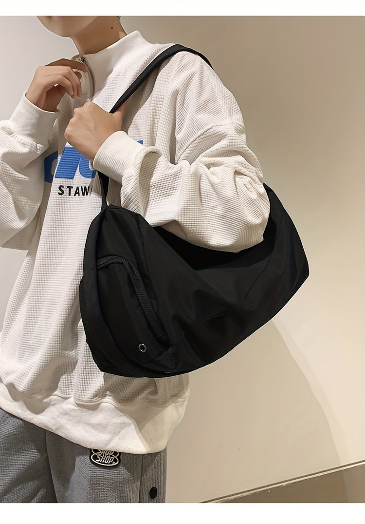 Men's Large Sling Bag, Sport Travel Shoulder Bag, Crossbody Bag For Hanging Out & Daily Commute Beauty World Shop