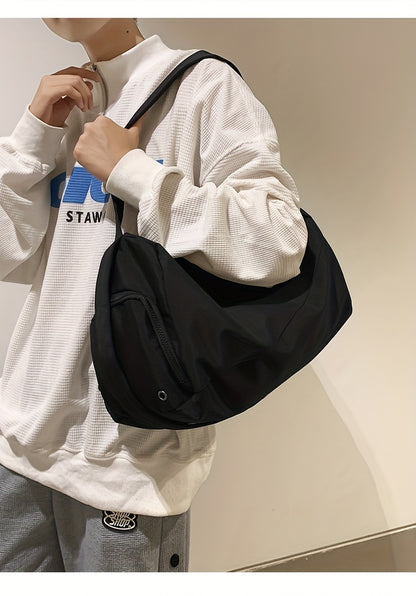 Men's Large Sling Bag, Sport Travel Shoulder Bag, Crossbody Bag For Hanging Out & Daily Commute Beauty World Shop