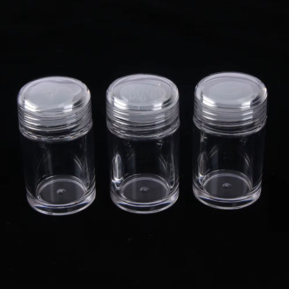 10Ml Empty Refillable Cosmetic Jar Pot Loose Face Powder Sieve Powder Box Empty Cosmetic Container Travel Wholesale Dropshipping