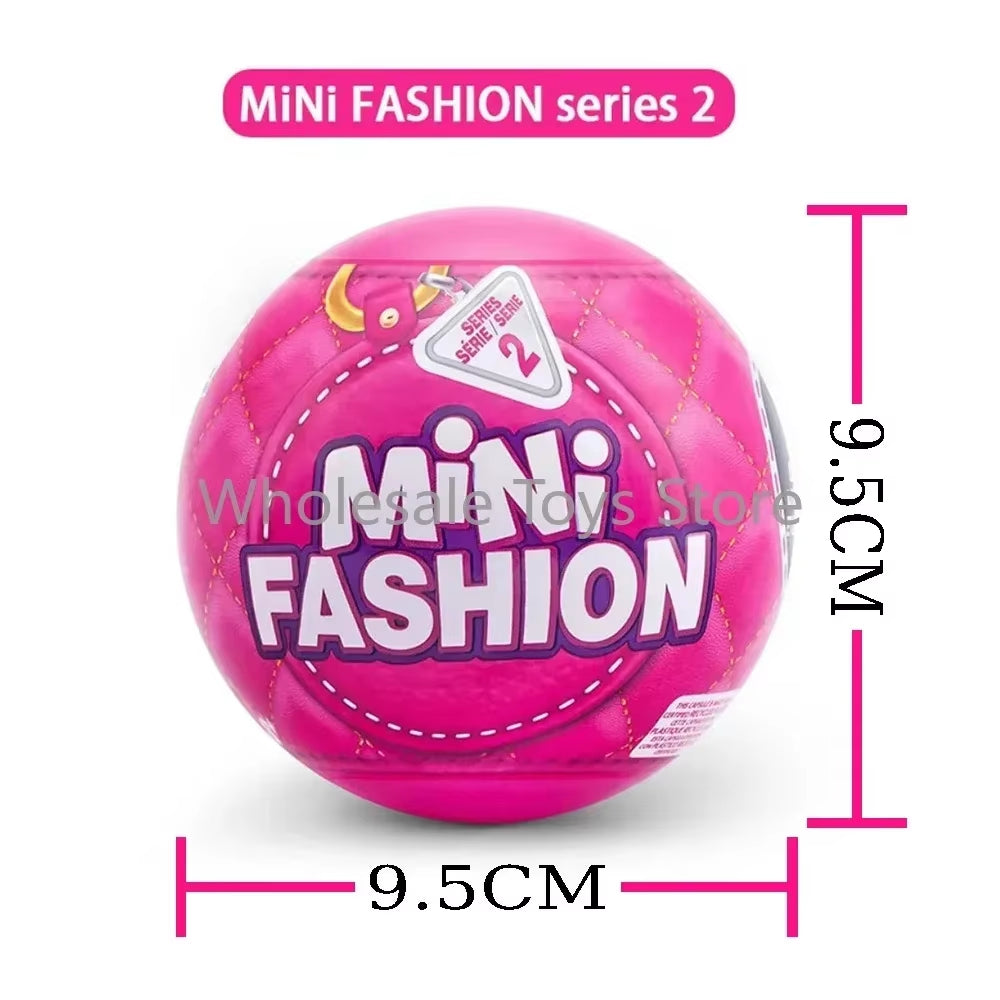 5 Surprise Toys My Mini Brands Toys Baby Ball Miniature Toy Blind Boxes Suitable for Children from 3 to 14 Years Old Gifts