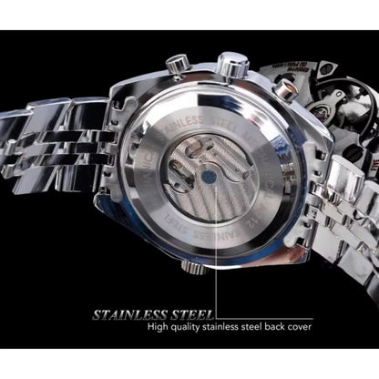 212 New Men'S Automatic Mechanical Watch Fashion Business Luxury Calendar Week Men'S Premium Watch Gift Reloj Hombre