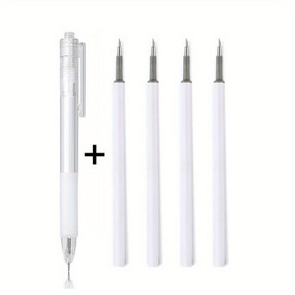 5pcs/set 6pcs/set Art Utility Knife Pen Knife Cut Stickers Scrapbooking Cutting Tool Express Box Knife School Supplies DIY Craft Supplies Beauty Fashion