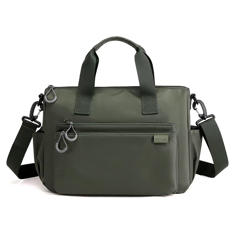 New Men'S Shoulder Bag High Quality Boys Crossbody Bag Man Messenger Bag Nylon Male Business Bolsas, Large and Small
