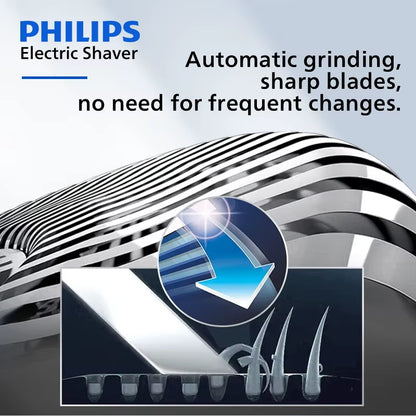 PQ206 Electric Shaver 2*AA Battery Type Economic Mini Men Portable Fast Shaving Razor Double Cutter Head Beard Trimmer