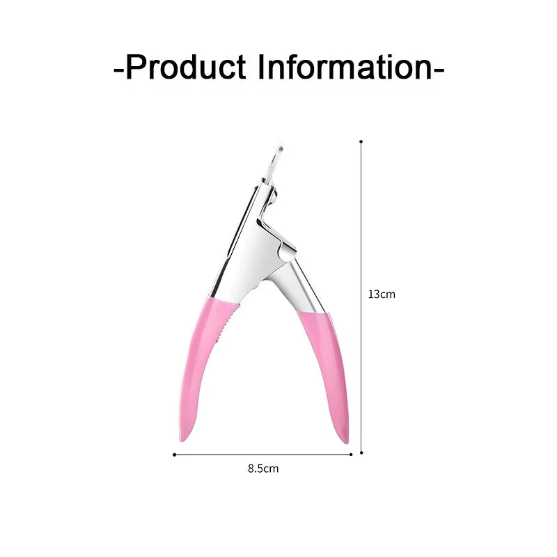 False Acrylic Tips Clipper Manicure Clamp False Manicure Tools Clippers Special Type Cut Cut Clipper Nail Manicure Tools ZJJ01