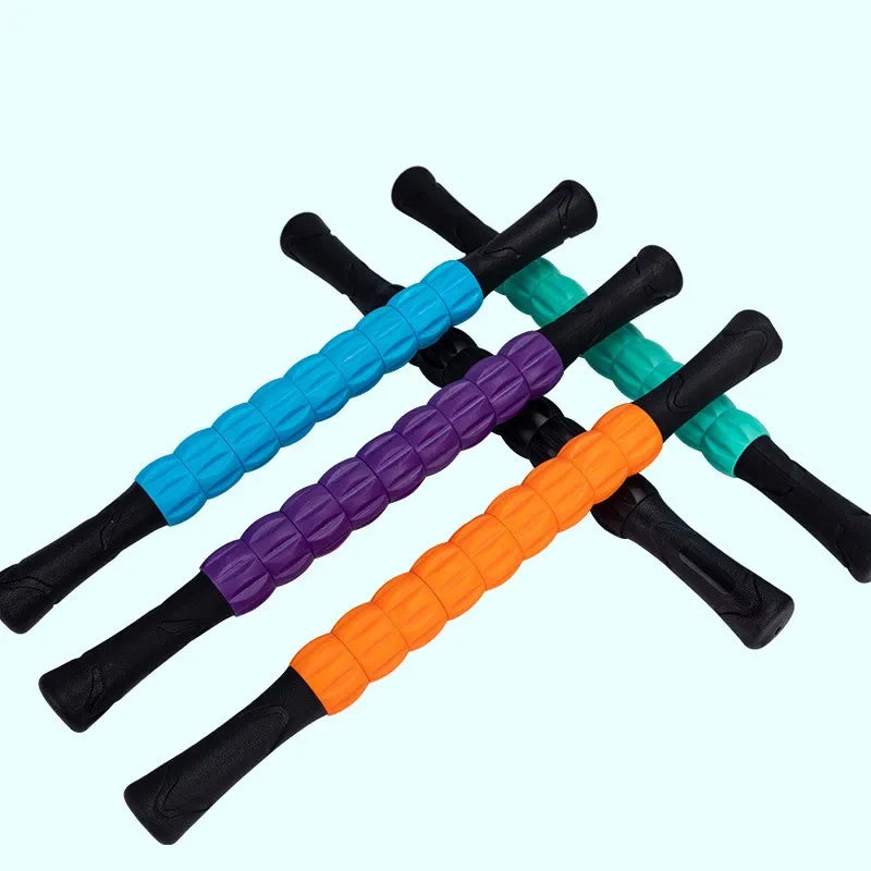 1Pcs Yoga Massage Stick Roller Fitness Body Massage Roller Body Massager for Relieving Muscle Soreness Massage Fitness Sticks