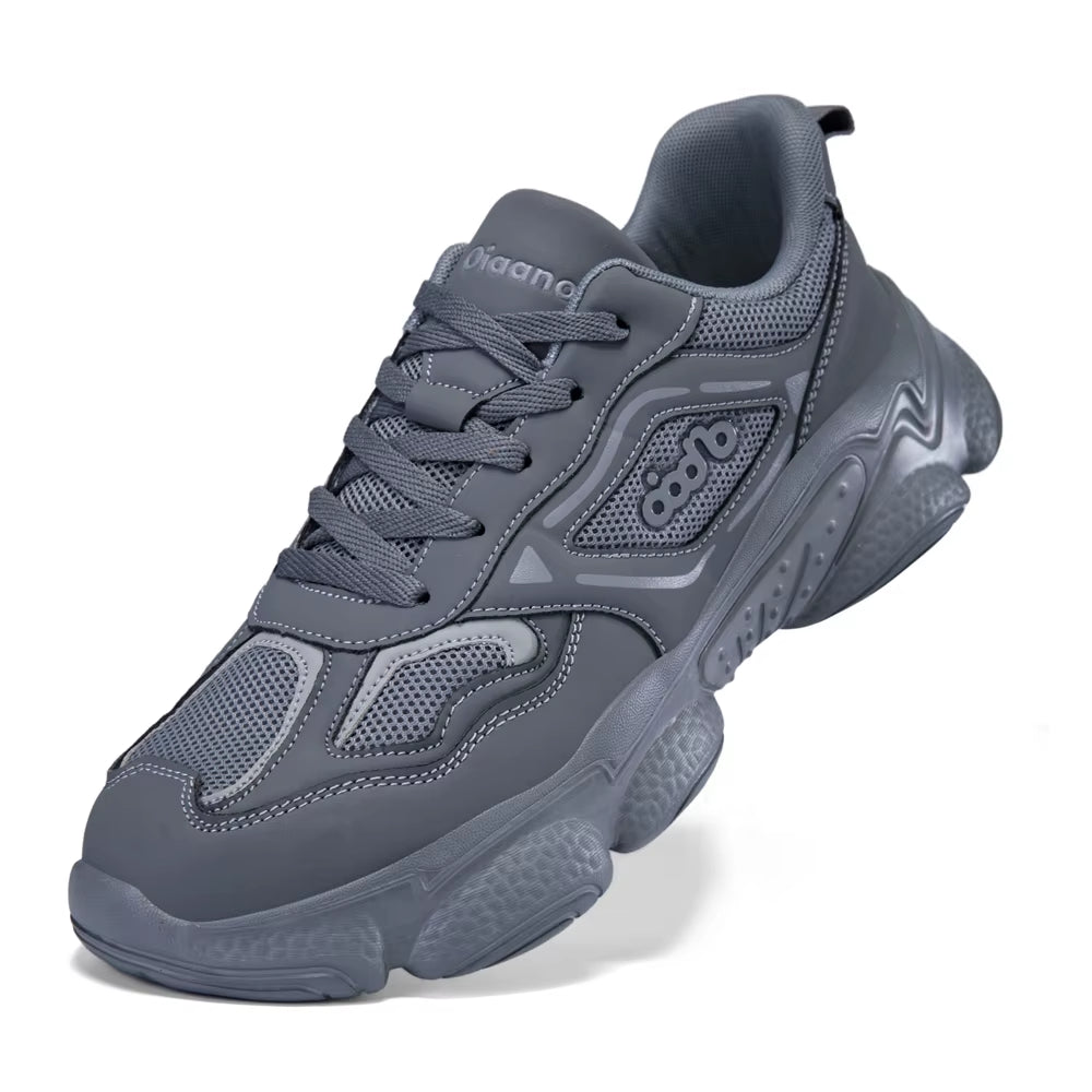 Oiaano 36-47 Big Size Unisex Man Shoes Woman Minimalist Casual Sneakers Leather Breathable Mesh Sport Running Wide Toe Barefoot