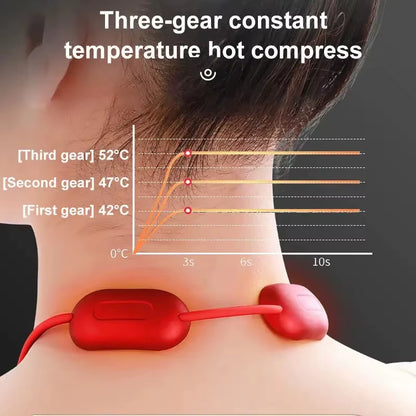 Mini Portable Neck Massager - Intelligent Hanging Cervical Massage