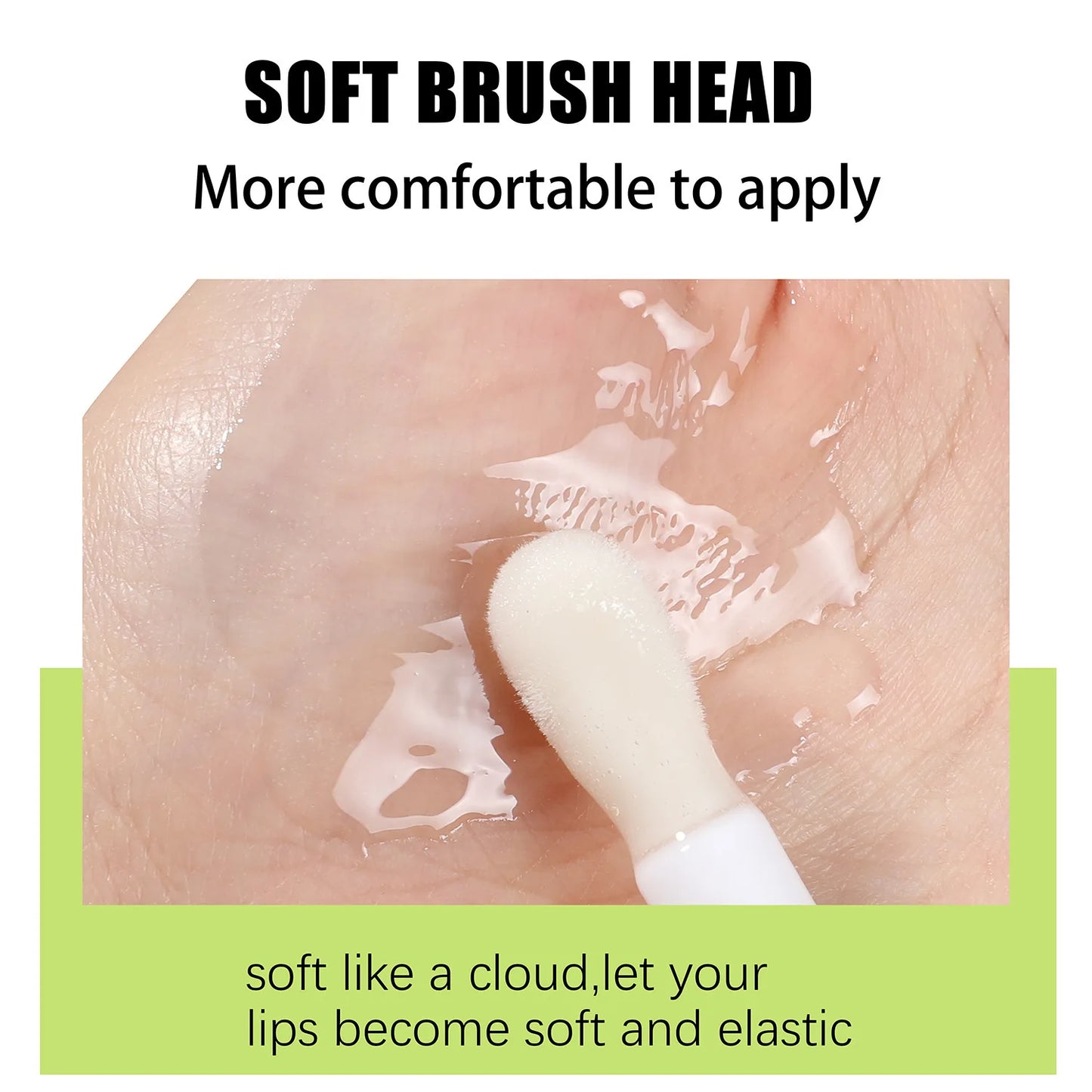 Lip Gloss Waterproof Long-Term Moisturizing Non-Stick Cup Non-Fading Liquid Green Packaging Lip Gloss Cosmetics