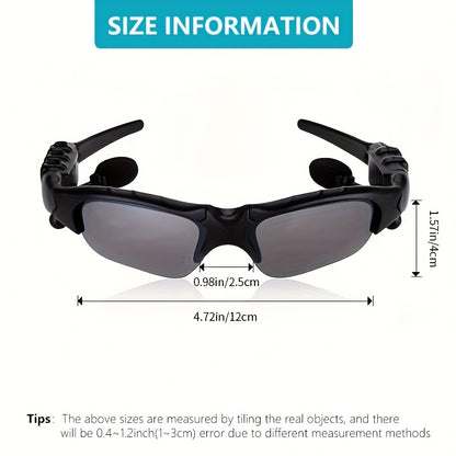 2pcs/3pcs Resistant Sport Glasses With Wireless Headset - Perfect For Cycling, Driving, Fishing, Travel And Outdoor Activities Beauty World Shop