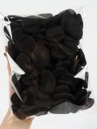 50Pcs-Black-Round