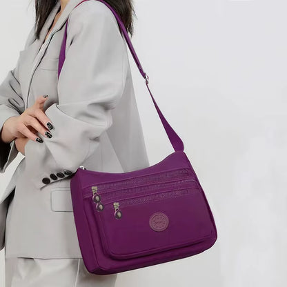 Neutral Party'S New Nylon Shoulder Sling Bag for Men and Women, Fashionable and Casual Canvas Women'S Bag