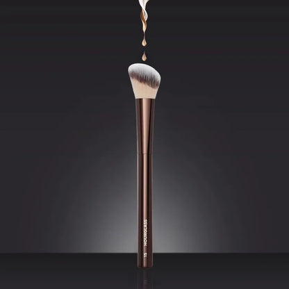 1Pc #15 Blush Makeup Brush Liquid Blush Make up Brush Bronzer Use with Cream Cheek Formulas Metal Handle with Box