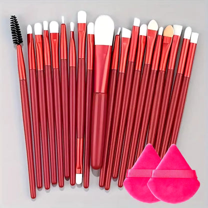 20Pcs Makeup Brush Set Eyeliner Brush Blending Brush Makeup Brushes for Cheeks Eye Cosmetic Foundation Brush Make up Brushes Set