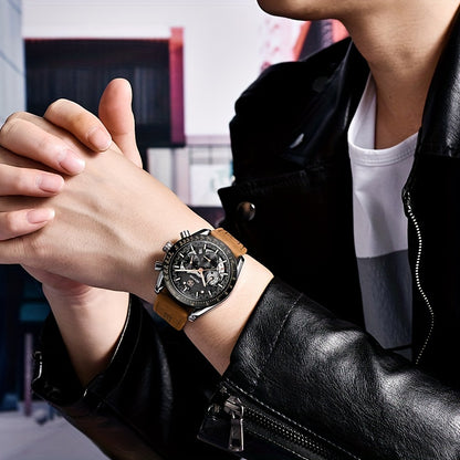 BENYAR Watches For Men Analog Quartz Chronograph Luminous Big Face Mens Watches Business Work Sport Casual Fashion Designer Dress Men'S Wrist Watches Elegant Gift For Men Beauty World Shop