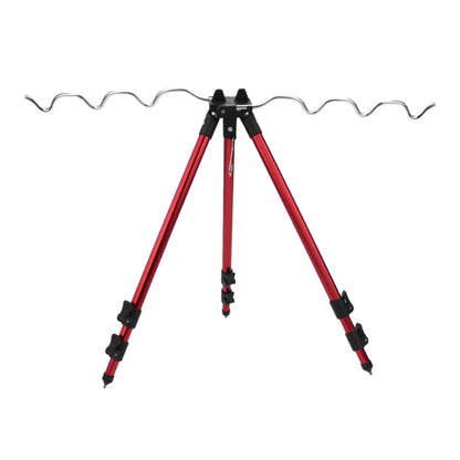 Fishing Rods Tripod Stand Telescopic Aluminum Alloy Fishing Rod Holder for Telescopic Fishing Rods and Hand-Held Rods