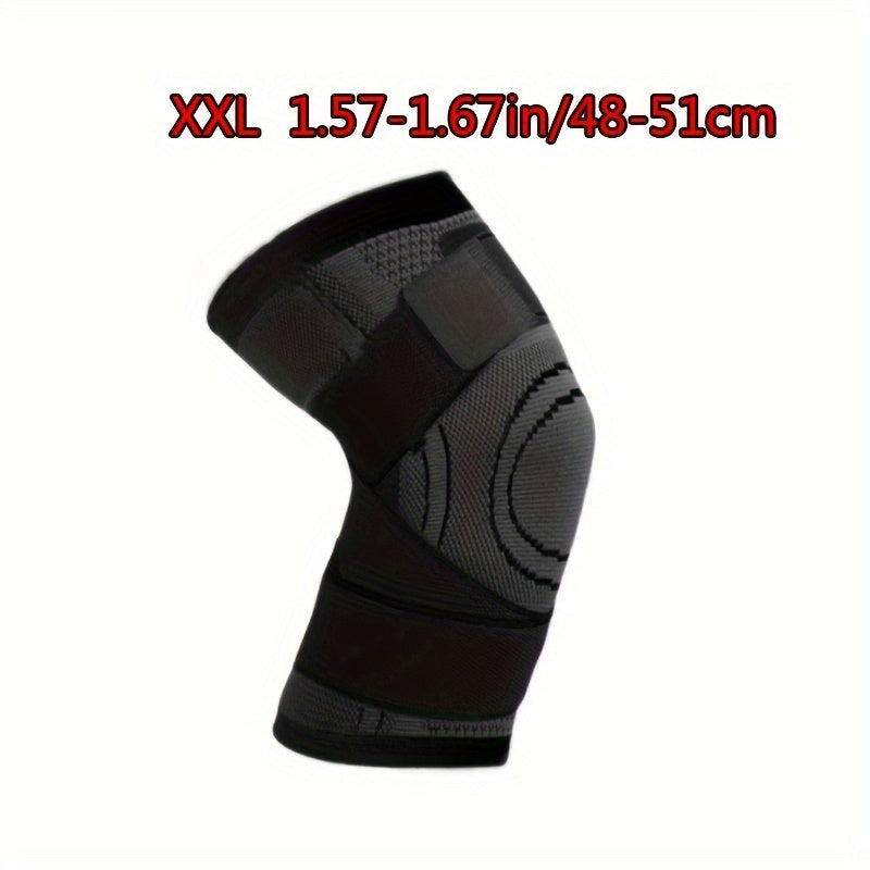 1pc Strap Knee Protector Sports Knee Support Adjustable Compression Breathable Joint Protection Sports Knee Protector Strap Compression Basketball Running Beauty Fashion