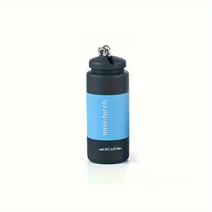 USB Rechargeable Portable Flashlight Keychain Mini Torch Camping Ultra Bright Lamp Outdoor Supplies,  Travel Flashlight, Mini Lantern, Compact Design, Hikers, Outdoor Enthusiasts Beauty Fashion