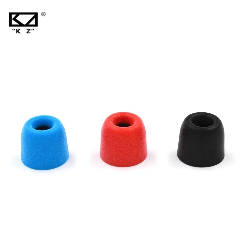 3Pair(6Pcs) Noise Isolating Comfortble Memory Foam Ear Tips Ear Pads Earbuds for in Earphone for  Headphones ZSX Edxpro PR3