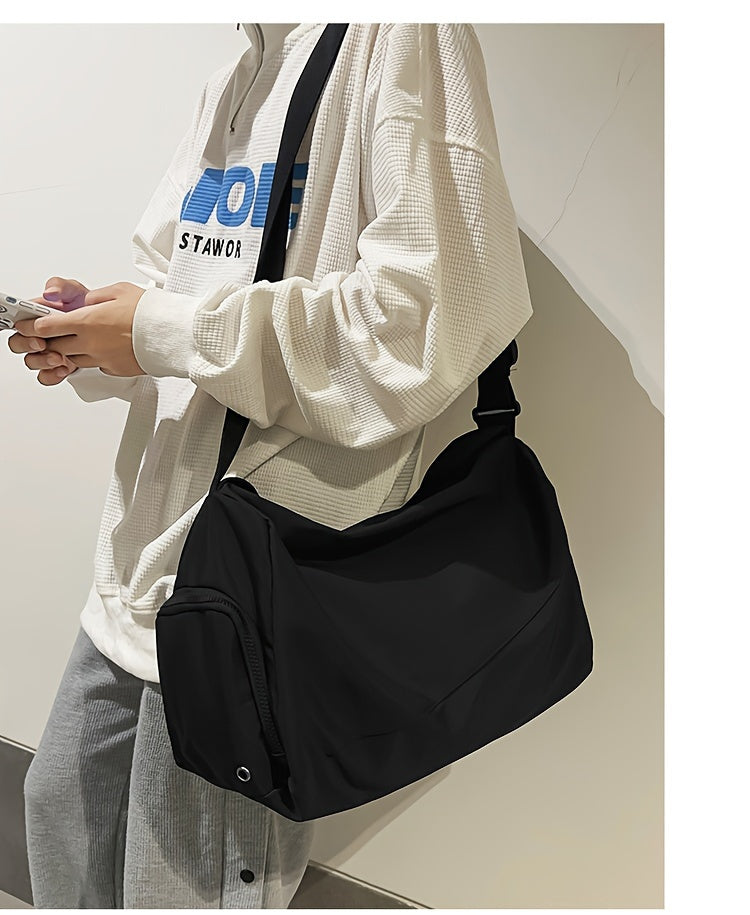 Men's Large Sling Bag, Sport Travel Shoulder Bag, Crossbody Bag For Hanging Out & Daily Commute Beauty World Shop