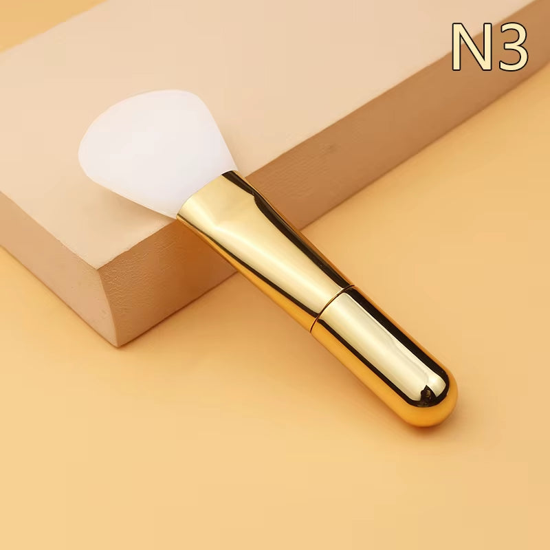 Silicone Facial Mask Brush Soft Hair Facial Mask Brush Brush Applicator for Facial Mask Beauty Salon Brushes Makeup Tools
