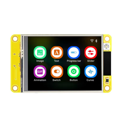 ESP32 LVGL Wifi&Bluetooth Development Board 2.4 Inch LCD TFT Module 240*320 Smart Display Screen with Touch WROOM