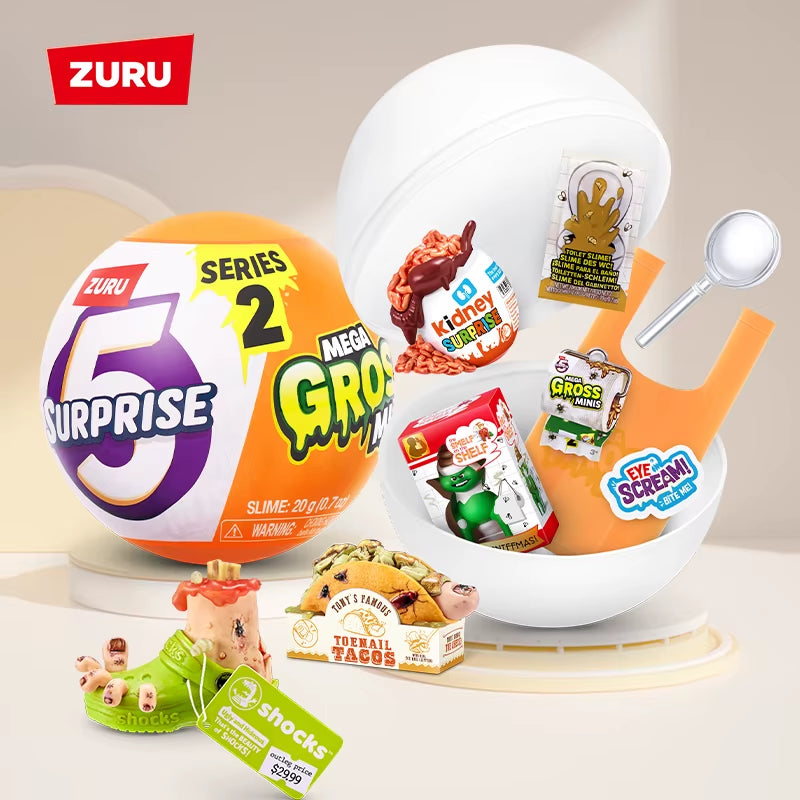 5 Surprise Toys My Mini Brands Toys Baby Ball Miniature Toy Blind Boxes Suitable for Children from 3 to 14 Years Old Gifts