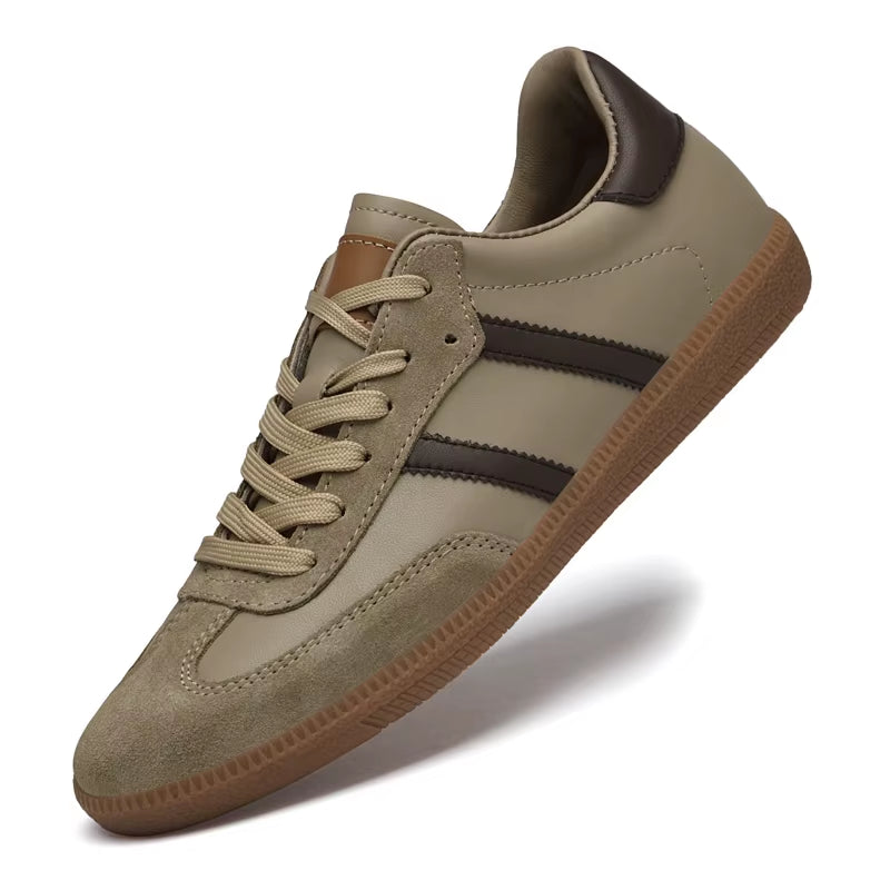 All-Match Male Skate Shoes Skateboard Footwea Genuine Leather Sneakers 2025 New Arrival Mens Tenis Masculino Leisure Walk Flats