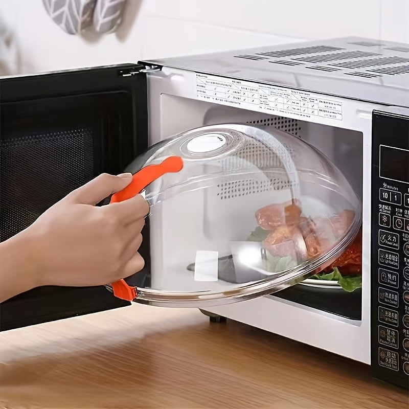 1pc Food Cover, Microwave Oven Heating Cover, Screen Protector For Food For Hot Dishes, Oil Proof Splash Proof Cover, Fresh-keeping Cover, Kitchen Supplies Beauty Fashion