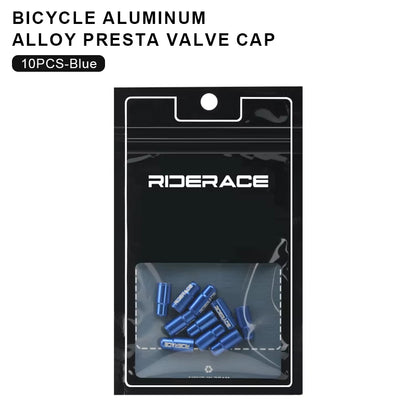 Bicycle Tire Valve Cap Aluminum Alloy CNC MTB Road Bike Tube Tyre Gas Nozzle Cover for FV Presta Valve Dustproof