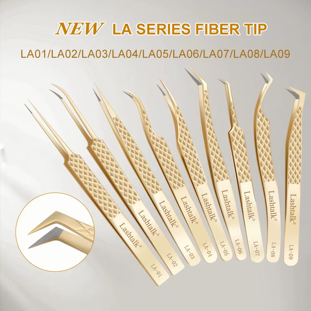 Eyelash Extension Tweezers Makeup Tools from Nagaraku Stainless Steel Non-Magnetic Volume Fakelashes Supplies Accurate