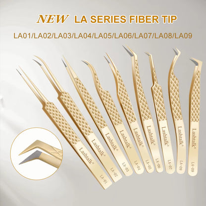 Eyelash Extension Tweezers Makeup Tools from Nagaraku Stainless Steel Non-Magnetic Volume Fakelashes Supplies Accurate