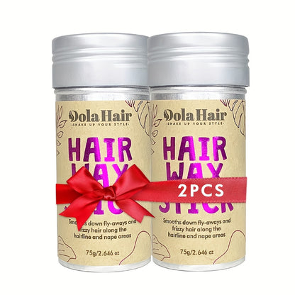 [2.7oz Hair Wax] Non-Greasy Hair Wax Stick 2.7oz | For Flyaways, Edge Control, Frizz Hair, Youngsters | Hair Slick Stick, Styling Cream Beauty Fashion