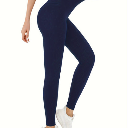 Super Soft High-Waisted Women's Stretch Yoga Leggings, Tummy Control, Non-See-Through, Breathable Active Running Tights, Sport Style - Multiple Colors Available