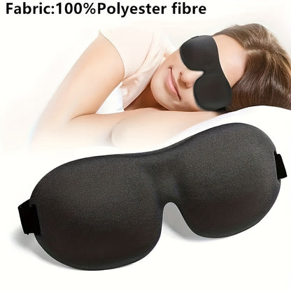 1/3/5/10 Pack Pure Blackout 3D Contoured Eye Mask for Adults - Heavy Duty Hypoallergenic & Fragrance-Free, Soft Ergonomic Fit (Men & Women) - Travel, Home, Office Use, No Leakage, Beige-Friendly - Ideal Gift for Night Beauty Fashion