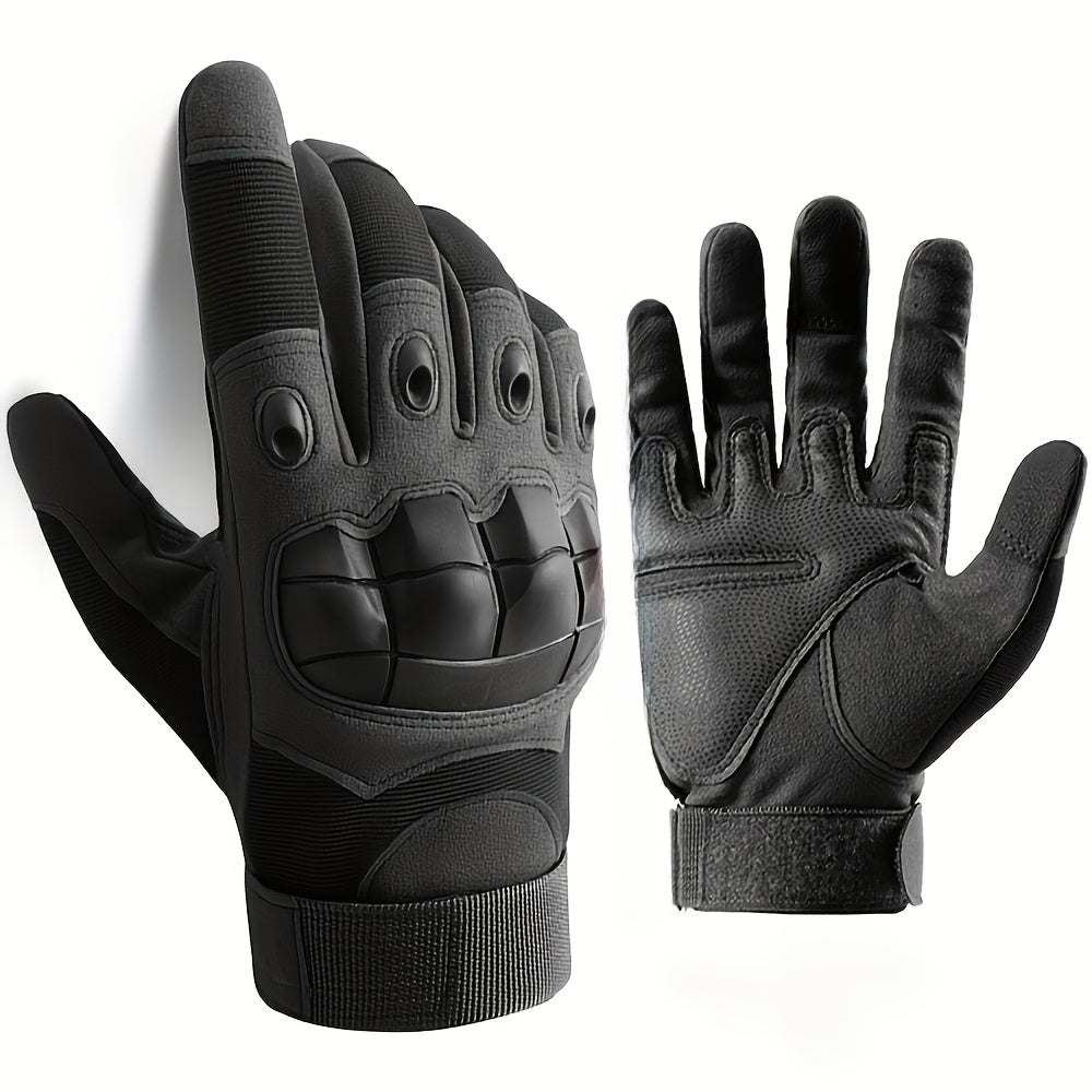 Motorcycle Gloves Full Finger Gloves Non-slip Motorcycle Outdoor Sport Motorcycle Equipment Motorbiker Racing Gloves Christmas Gift