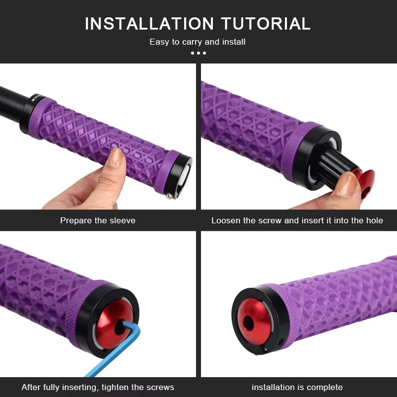 Bicycle Handlebar End Plugs Aluminum Alloy for MTB Mountain Bike Road Cycling Handle Bar Grips Cap Multi-Color Cover