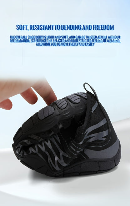 Men's Quick-Dry Barefoot Shoes, Lightweight Non-slip Sport Shoes, Perfect For Hiking, Fitness, And Swimming
