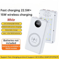 Wh 22.5W 15W 6X18650