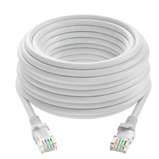 0.5/1/2/3/5/10/15/20/30/50M Cat6 Ethernet Cable RJ45 UTP 1000Mbps Network Cord LAN Wire Internet Lead Cord Router Computer Cable