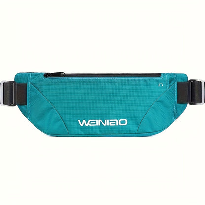 Adjustable Waist Pack with Zipper Closure - Heavy-Duty Outdoor Running, Hiking, Cycling Backpack - Extended Strap (25.59-55.12inch) - Large Capacity Belly Button Bag for Travel, Gym, Everyday Use - Multi-Color Options (Yellow