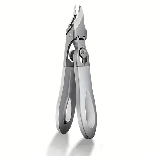Professional Super Sharp Slanted Nail Clippers Opening Anti-Splash Nail Clipper Stainless Steel Toenail Pliers Manicure Tools