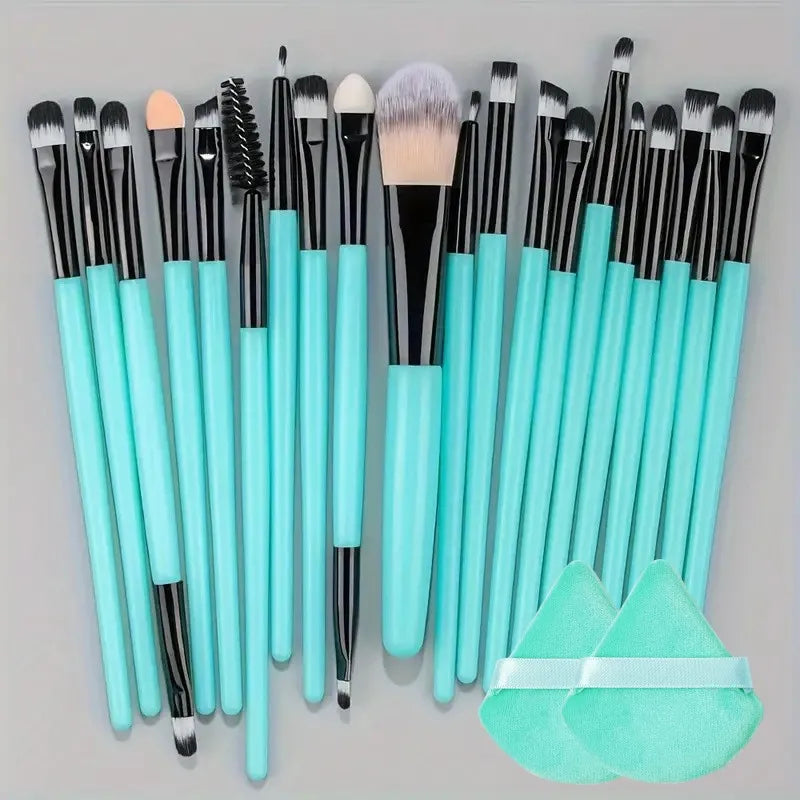 20Pcs Makeup Brush Set Eyeliner Brush Blending Brush Makeup Brushes for Cheeks Eye Cosmetic Foundation Brush Make Up Brushes Set Beauty World Shop