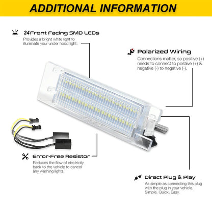 2Pcs Canbus LED License Plate Light White For Alfa Romeo 147 156 159 166 Brera Giulietta Type 940 MiTo Romeo GT Spider 939 Beauty World Shop
