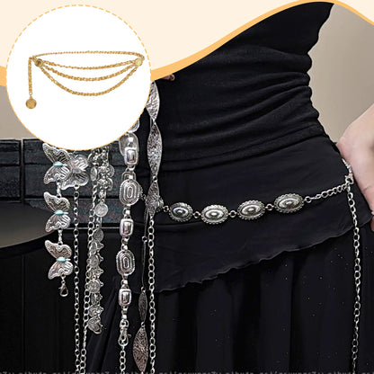 Women's Waist Chain Belt Bridal Wedding Adjustable Tassel Body Jewelry Fashion Accessories for Party Carnival Holiday Beauty World Shop